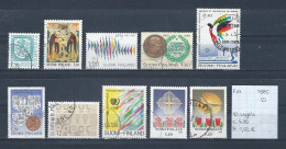 (TJ) Finland 1985 - 10 Zegels (gest./obl./used) - Used Stamps