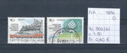 (TJ) Finland 1986 - YT 960/61 (gest./obl./used) - Usati