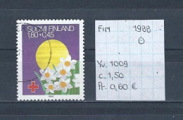 (TJ) Finland 1988 - YT 1009 (gest./obl./used) - Used Stamps