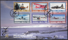 ROSS DEP. 2018 Aircraft, Limited Edition FDC - Poolvluchten