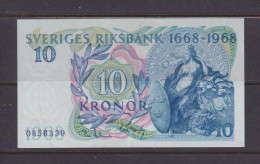 SWEDEN - 1968 10 Kronor UNC Banknote As Scans - Zweden