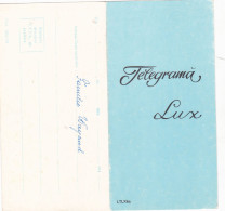 FLOWERS, BUDS, LUXURY TELEGRAM, TELEGRAPH, 1988, ROMANIA,cod.LTLX6a - Telégrafos