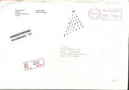 Ema Pitney Bowes _ Lettre Recommandée D'Utrecht - Franking Machines (EMA)