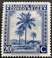 Congo Belge Belgium Congo 1942 Palmier Palm Tree Yvert 231 ** MNH - Neufs