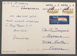 Afrique Du Sud, Carte Postale 13.1.2003 - (B2337) - Brieven En Documenten