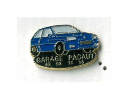 Pin's Voiture Automobile Renault Clio Garage Pacaut Noisy-le-Grand - Renault