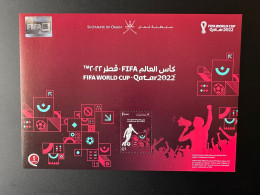 Oman 2022 Sheetlet Block FIFA Football World Cup Qatar Fußball Soccer Coupe Du Monde WM - 2022 – Qatar