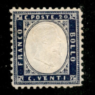 Regno - Vittorio Emanuele II - 1862 - 20 Cent (2) - Nuovo Con Gomma Originale - Ottimamente Centrato - Other & Unclassified