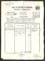 Regno - Vittorio Emanuele II - Uso Fiscale - 20 Cent Su 15  (23) Isolato Su Mandato Del 11.11.65 - Otros & Sin Clasificación