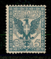 Regno - Vittorio Emanuele III - 1901 - 5 Cent Floreale (70) - Gomma Originale (220) - Autres & Non Classés