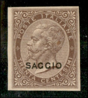 Regno - Saggi - 1863 - De La Rue - 30 Cent (L19) - Gomma Originale (260) - Otros & Sin Clasificación