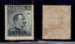 Colonie - Libia - 1912 - 15 Cent (5) - Gomma Originale (400) - Otros & Sin Clasificación