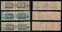 Colonie - Oltre Giuba - 1925 - Pacchi Postali (1/3) - Insieme Di 3 Valori - Gomma Originale (110) - Sonstige & Ohne Zuordnung