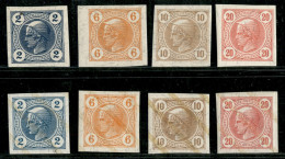 EUROPA - AUSTRIA - 1899/1901 - Mercurio (97/104) - Insieme Di 2 Serie Complete - Gomma Integra - Sonstige & Ohne Zuordnung