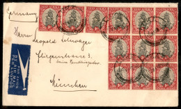 OLTREMARE - SUD AFRICA - Dodici 1 Penny (23) Su Aerogramma Da Luka A Monaco Del 10.5.38 - Autres & Non Classés