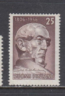 Finland 1956 - Johan Snellman, Mi-Nr. 455, MNH** - Nuevos