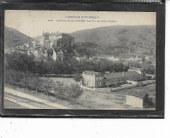 17- LA VOULTE-sur-RHONE- Une Vue Animée Des EOLES-Au Fond Le CHATEAU - La Voulte-sur-Rhône