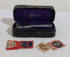 24670 Rasoio A Lamette Vintage + 6 Lame - Anticor - Razor Blades