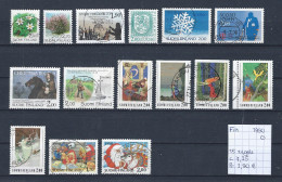 (TJ) Finland 1990 - 15 Zegels (gest./obl./used) - Used Stamps