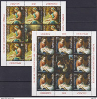 Vaticano 2010 - Romania Emissione Congiunta 2 Minifogli Da 8 /Joint Issue  **/MNH VF - Unused Stamps