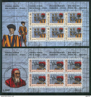 Vaticano 2005 - Svizzera Emissione Congiunta/Joint Issue Guardia Svizzera Foglietto - S/S **/MNH VF - Unused Stamps