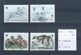 (TJ) Finland 1993 - YT 1166/69 (gest./obl./used) - Usati