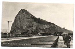 Rock Of Gibraltar From Neutral Ground - Gibraltar