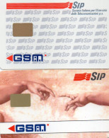 ITALY - GSM CARD - SIP - 2 DIFFERENT PROOF / SPECIMEN - Test- Und Dienst-TK