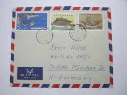 CHINA , 1972 , Brief  Nach Deutschland - Lettres & Documents