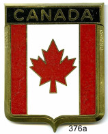 CAL376a - PLAQUE CALANDRE AUTO - CANADA - Targhe Smaltate (a Partire Dal 1961)