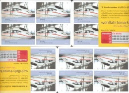 Markenheftchen Bund Postfr. MH 64 ICE / Railway MNH ** - 2001-2010