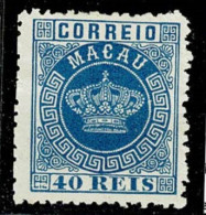 Macau, 1884, # 5 Dent. 12 1/2, MH - Unused Stamps