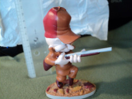 LOONEY TUNES ELMER FUDD. 2003. FIGURINE WARNER BROS - Statuettes En Résine