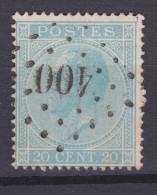 N° 18 : 400 Westerloo Dentelure à Identifier - 1865-1866 Perfil Izquierdo