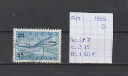 (TJ) Finland 1959 - YT LP. 7 (gest./obl./used) - Usati