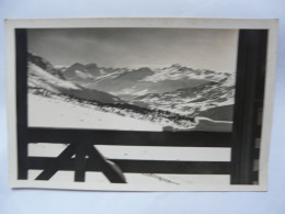 RARE - CPSM SUISSE - PANORAMA VOM RESTAURANT AUS GEGEN LENZERHEIDE - Lantsch/Lenz