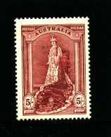 AUSTRALIA - 1938  ROBES  5/  THICK  MINT  SG 176 - Nuevos