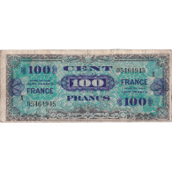 France, 100 Francs, Drapeau/France, 1945, 05464945, TB, Fayette:VF25.11 - 1945 Verso Francés