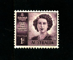 AUSTRALIA - 1947  PRINCESS  WMK  MINT   SG 222 - Neufs
