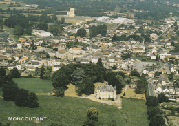 MONCOUTANT  - Vue Générale - Au Premier Plan Le Château   St Claude - Moncoutant