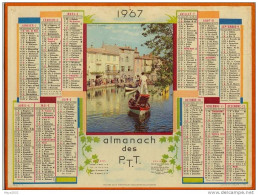 ALMANACH  DES  POSTES  1967  N81 - Groot Formaat: 1961-70