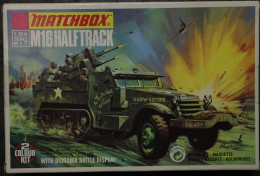 MATCHBOX  1-76 SCALE -M16 HALFTRACK  - NOOIT GEOPEND - Veicoli