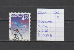 (TJ) Groenland 2002 - YT 359 (gest./obl./used) - Gebruikt