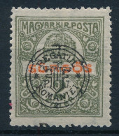 * Nagyvárad 1919 Sürgős Elcsúszott Felülnyomással / Shifted Overprint. Signed: Bodor - Altri & Non Classificati