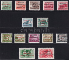 ** 1956 Sopron 14 értékes Sor. A 21 értékes Sorból 500, Ebből Csak 300 Db Teljes Sor Létezik! Ilyen Szép állapotban Rend - Autres & Non Classés