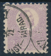 O 1871 Kőnyomat 25kr Képbe Fogazva (60.000) / Mi 6 "NAGY-VÁRAD" - Altri & Non Classificati