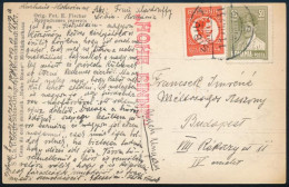 1931 Hohe Rinne Katonai Szanatórium Képeslap Budapestre / Military Rest Home Postcard Mailed To Budapest - Autres & Non Classés