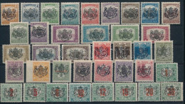 **, * Nagyszeben 1919 38 Db Magánkiadású Bélyeg / 38 Private Stamps - Altri & Non Classificati