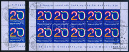 O 2009 A Magyar-osztrák Határnyitás 20. évfordulója Kisív + Pár + Emléklap / Mi 5383 Mini Sheet, Pair And Souvenir Card - Altri & Non Classificati