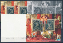 ** 1997/3 IV. Károly 6 Db-os Emlékív Garnitúra Azonos Sorszámmal (60.000) / Souvenir Sheet Collection With 6 Varieties - Sonstige & Ohne Zuordnung